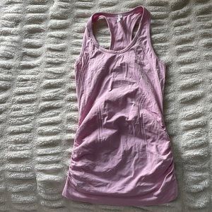 Athleta pink tank top size xxs